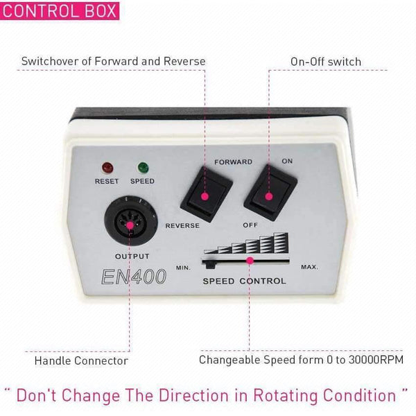 Planet Gates China / US plug(110v) Electric Nail Drill Machine Nail Art Equipment Manicure Pedicure Files Electric Manicure Drill & Accessory