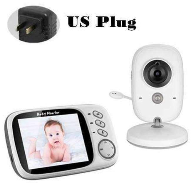 Planet Gates 3.2 inch Wireless Video Color Baby Monitor High Resolution Baby Nanny Security Camera Night Vision Temperature Monitoring
