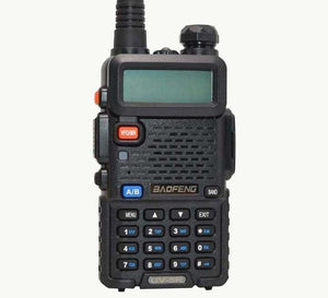 Planet Gates China / UV-5R black 5W Portable Radios Baofeng UV5R two way radio Walkie-talkie 5W vhf uhf dual band Communication Equipment