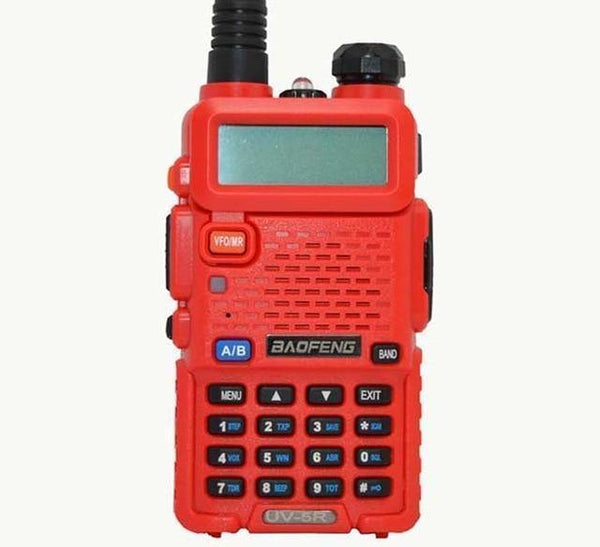 Planet Gates China / UV-5R red 5W Portable Radios Baofeng UV5R two way radio Walkie-talkie 5W vhf uhf dual band Communication Equipment