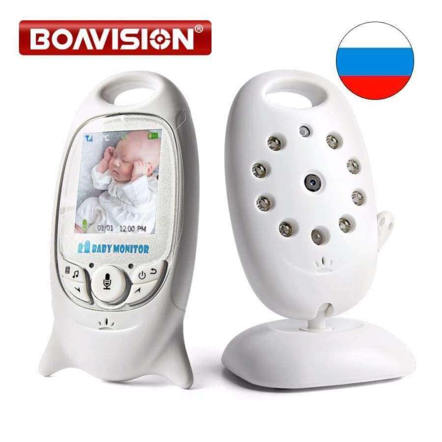 Planet Gates China VB601 2.4Ghz Video Baby Monitors Wireless 2.0 Inch LCD Screen 2 Way Talk IR Night Vision Temperature Security Camera 8 Lullabies