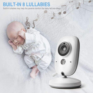 Planet Gates China VB603 Video Baby Monitor 2.4G Wireless With 3.2 Inches LCD 2 Way Audio Talk Night Vision Surveillance Security Camera Babysitter