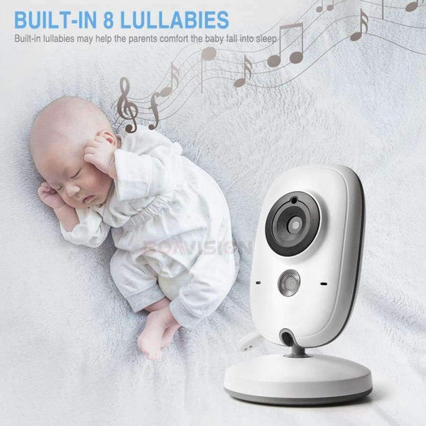 Planet Gates China VB603 Video Baby Monitor 2.4G Wireless With 3.2 Inches LCD 2 Way Audio Talk Night Vision Surveillance Security Camera Babysitter