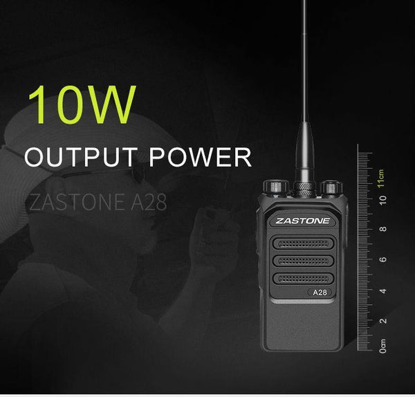 Planet Gates China Walkie Talkie UHF 400-480MHz 10W Two Way Radio HF Transceiver Communication Equipment Ham Radio Portable Transceiver