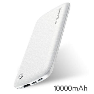 Planet Gates China / White 10000mAh Baseus 10000mAh USB Power Bank 15mm Ultra Slim Powerbank Portable External Battery Charger For iPhone Mobile Phone Poverbank