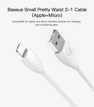 Planet Gates China / White Baseus 8000mAh Power Bank Dual USB Output fast Charge Portable External Battery Charging For iphone X 7 samsung S9 huawei xiaomi