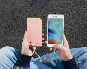 Planet Gates China / White Baseus 8000mAh Power Bank Dual USB Output fast Charge Portable External Battery Charging For iphone X 7 samsung S9 huawei xiaomi