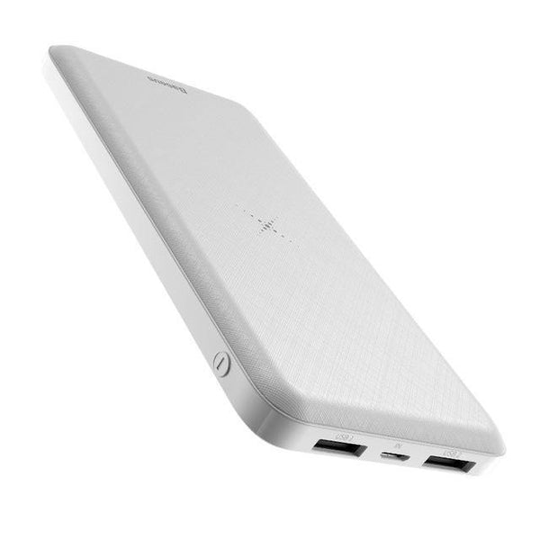 Planet Gates China / White Baseus Qi Wireless Charger Power Bank 10000mAh 10000 mAh Poverbank External Battery Wireless Charging Powerbank For Mobile Phone