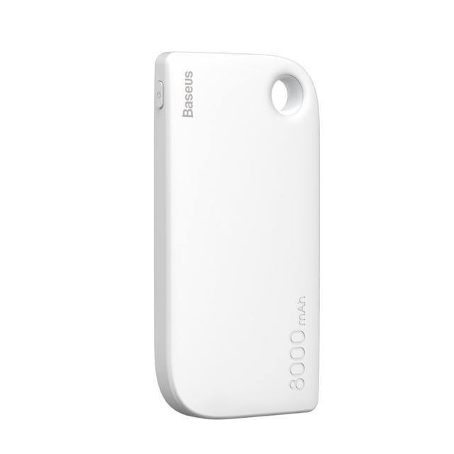 Planet Gates China / Black Clearance Baseus Dual USB Power Bank 8000mAh Poverbank Portable External Battery Charger For Samsung iPhone Xiaomi Powerbank