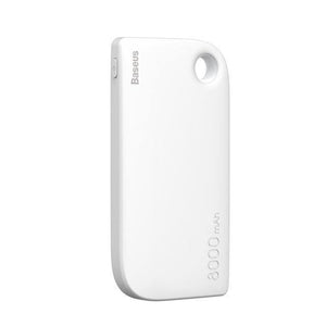 Planet Gates China / White Clearance Baseus Dual USB Power Bank 8000mAh Poverbank Portable External Battery Charger For Samsung iPhone Xiaomi Powerbank