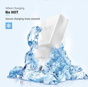 Planet Gates China / White EU Plug FLOVEME 5V3A LED Display 3 Ports USB Charger For iPhone X Xs Max Universal Fast Charging Mobile Phone Charger For Xiaomi Huawei