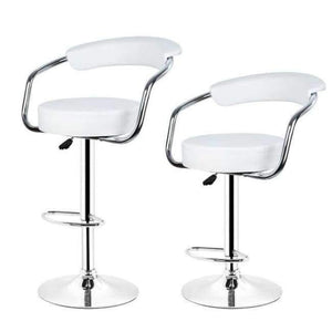 Planet Gates China / white JEOBEST 2pcs Leather Swivel Bar Stools Chairs Height Adjustable Pneumatic Counter Pub Bar Chair Free Shipping in France HWC