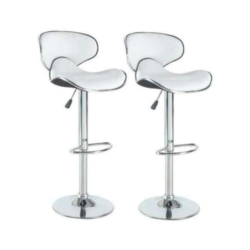 Planet Gates China / white JEOBEST 2pcs/set High Quality PU Leather Bar Stool Gas Lift Height Adjusted Swivel Leisure Home Office Chair 4 Colors HWC