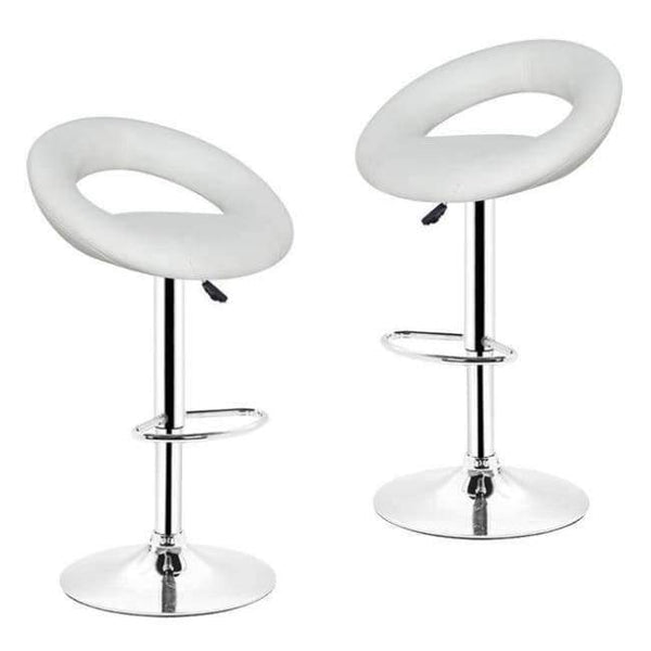 Planet Gates China / White JEOBEST 2pcs Synthetic Adjustable Swivel Bar Stools Kitchen Home Bar Furniture Chair Stool DE FR in Stock HWC