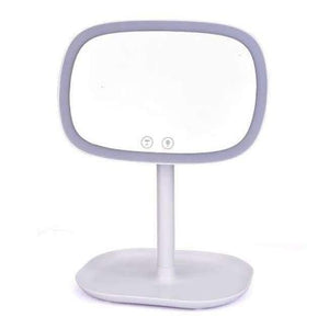 Planet Gates China / White LED Makeup Mirror Portable 10X Magnifyiny Compact Desklamp Touch Screen Cosmetic Mirror With Light Illumination