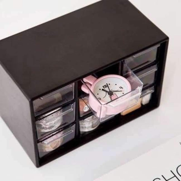 Planet Gates China / White Multifunction Desktop Organizer Office Desk Accessories Stationery Box Desk Drawer Stationery Holder