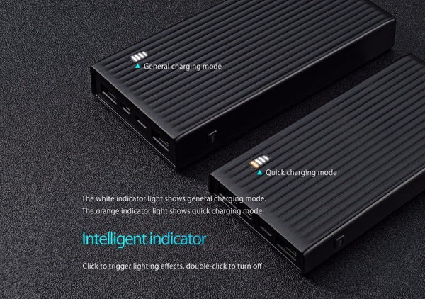 Planet Gates China / WHITE ORICO 10000mAh Universal Power Bank QC3.0 Quick Charge Dual-way Powerbank External Phone Backup Battery Charge For iPhone Xiaomi