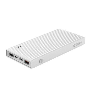 Planet Gates China / WHITE ORICO 10000mAh Universal Power Bank QC3.0 Quick Charge Dual-way Powerbank External Phone Backup Battery Charge For iPhone Xiaomi