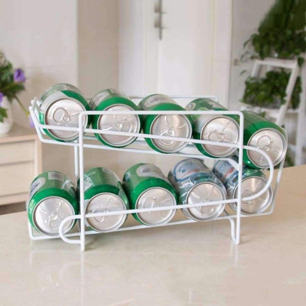 Planet Gates China / White White Cans Storage Holders Racks Beverage Soda Coke Beer Can Dispenser Storage Rack Refrigerator Kitchen Organizer Tools TSLM2