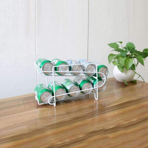 Planet Gates China / White White Cans Storage Holders Racks Beverage Soda Coke Beer Can Dispenser Storage Rack Refrigerator Kitchen Organizer Tools TSLM2