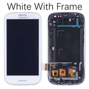 Planet Gates China / White with Frame i9300i i9300 Display For SAMSUNG Galaxy S3 LCD Screen Assembly with Frame Replacement For SAMSUNG Galaxy S3 Display i9300 LCD