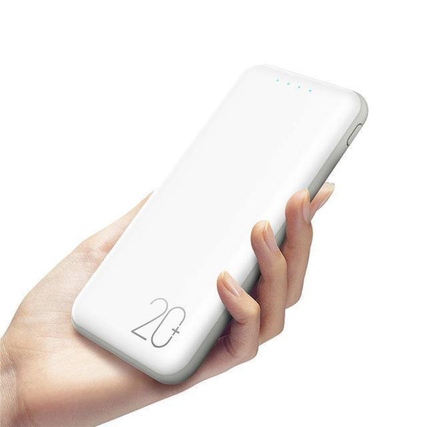 Planet Gates China / White1 ROCK Power Bank 20000mAh Portable External Battery Charger Dual USB PowerBank for iphone Samsung Xiaomi