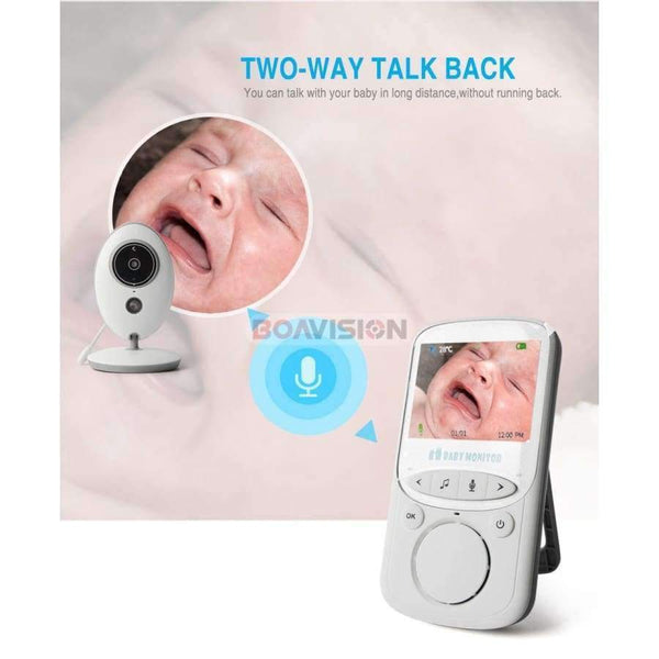Planet Gates China Wireless LCD Audio Video Baby Monitor VB605 Radio Nanny Music Intercom IR 24h Portable Baby Camera Baby Walkie Talkie Babysitter