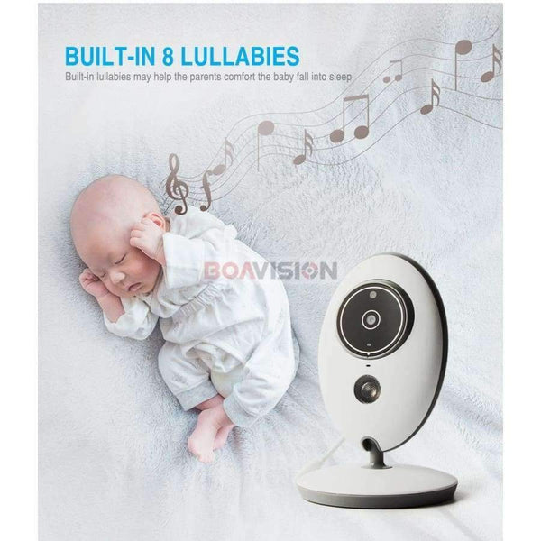Planet Gates China Wireless LCD Audio Video Baby Monitor VB605 Radio Nanny Music Intercom IR 24h Portable Baby Camera Baby Walkie Talkie Babysitter