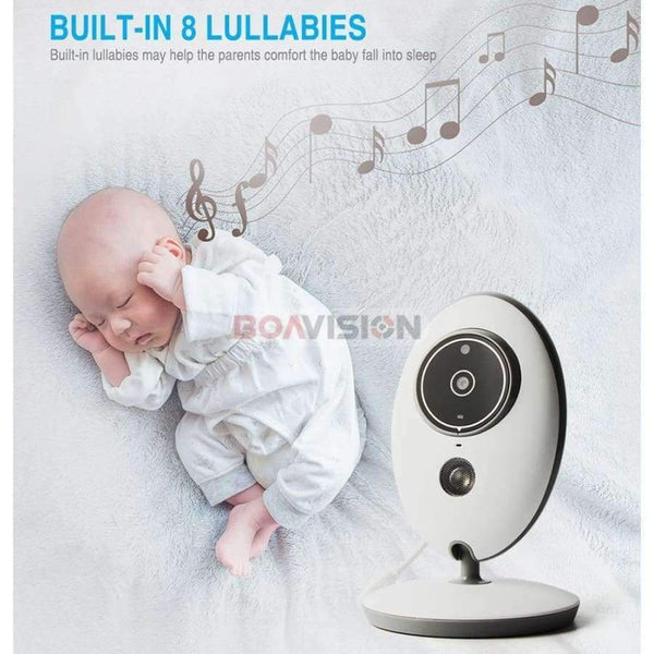 Planet Gates China Wireless LCD Audio Video Baby Monitor VB605 Radio Nanny Music Intercom IR 24h Portable Baby Camera Baby Walkie Talkie Babysitter