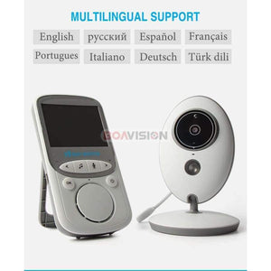Planet Gates China Wireless LCD Audio Video Baby Monitor VB605 Radio Nanny Music Intercom IR 24h Portable Baby Camera Baby Walkie Talkie Babysitter