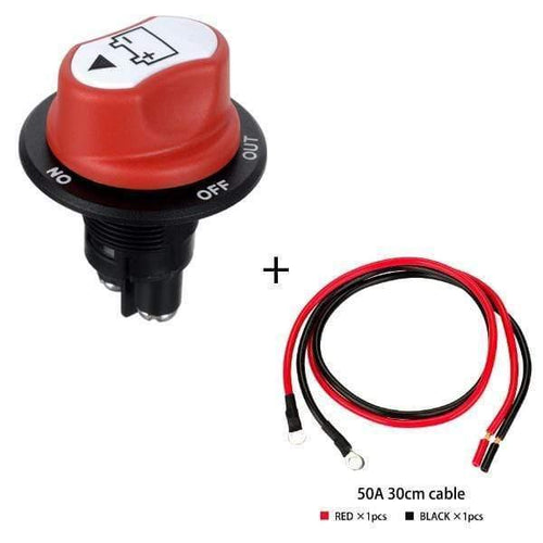 Planet Gates China / with cable On/Off Car Battery Switch MAX 50V 50A CONT 75A INT use cars/off-road vehicle/truck battery disconnect switch