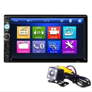 Planet Gates China / With Camera Universal 7010B Car MP5 Player 7inch 2Din Touch Screen Audio Stereo Multimedia FM/MP5/USB/AUX/Bluetooth Camera Car Video Player