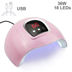 Planet Gates China / X4-USB Nail Dryer for Regular Polish UV LED Lamp for Manicure Machine Tools 84/90/72W Touch LCD Ice Lamp for Gel Nail Drying Lamp
