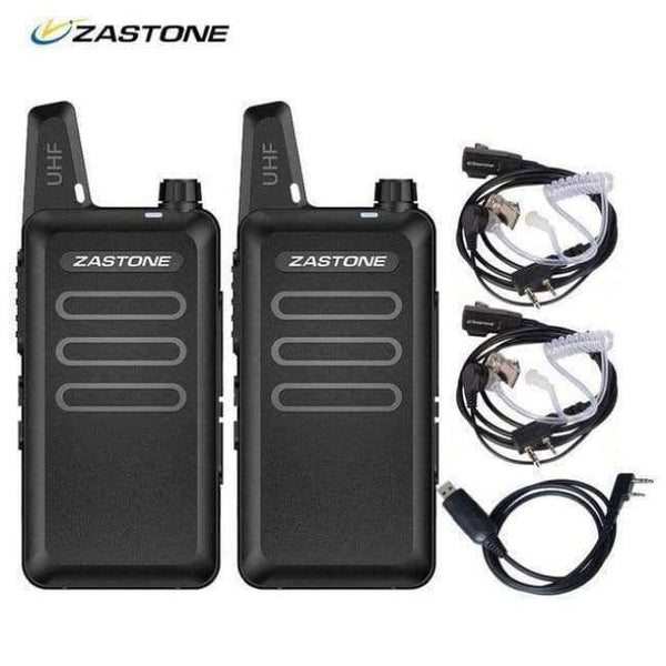Planet Gates China / x6 and headset cable 2Pcs/lot Zastone ZT-X6 UHF 400-470 MHz Black handheld Communication Equipment Mini Radio Set Portable Small Walkie Talkie X6