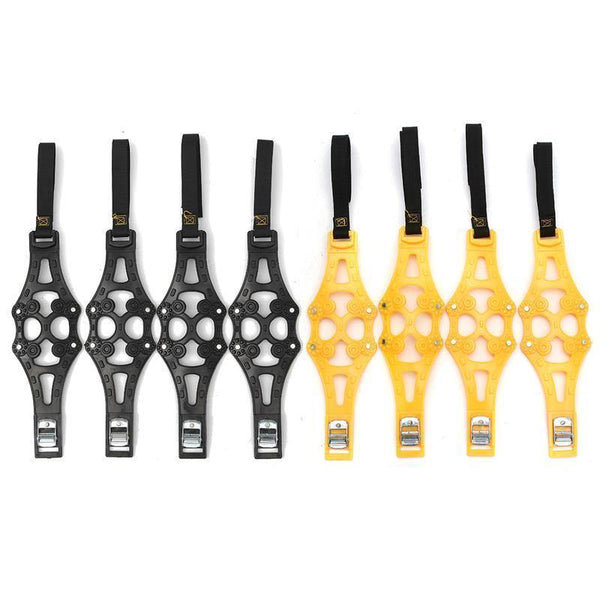 4pcs/set Car Tyre Winter Roadway Safety Tire Snow Adjustable Anti-skid Safety Double Snap Skid Wheel TPU Chains - Planet Gates