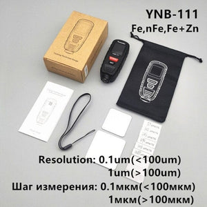 Planet Gates China / YNB-111 2021 New Yunombo YNB-110/YNB-111 Mini Car Paint Thickness Gauge Coating Thickness Meter Film Thickness Tester Fe nFe Fe+Zn