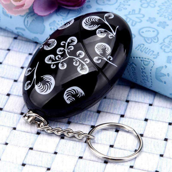 Planet Gates Chinese Style Personal Alarm Anti-rob Alarm Security Siren Alarm Attack Protection Key Chain FC
