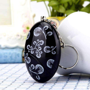 Planet Gates Chinese Style Personal Alarm Anti-rob Alarm Security Siren Alarm Attack Protection Key Chain FC