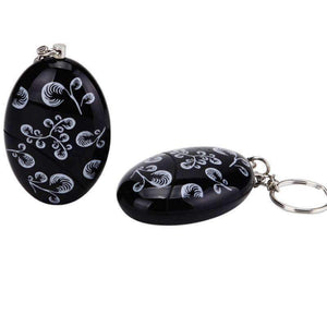 Planet Gates Chinese Style Personal Alarm Anti-rob Alarm Security Siren Alarm Attack Protection Key Chain FC