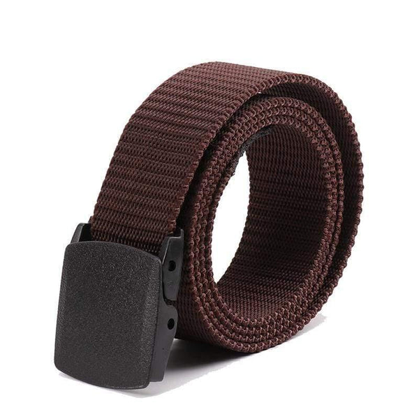 Military Men Belt Woman Army Belt Tactical Wide Waist Belts Plastic Buckle Light Weight Black Belt Nylon Travel 120cm 130cm