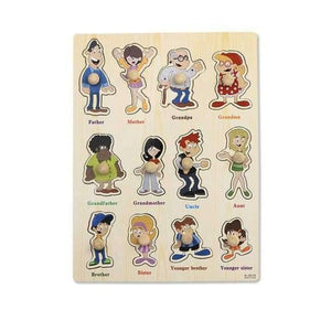 Planet Gates Chocolate Baby Toys Montessori wooden Puzzle/Hand Grab Board Set Educational Wooden Toy Cartoon Vehicle/ Marine Animal Puzzle Child Gift