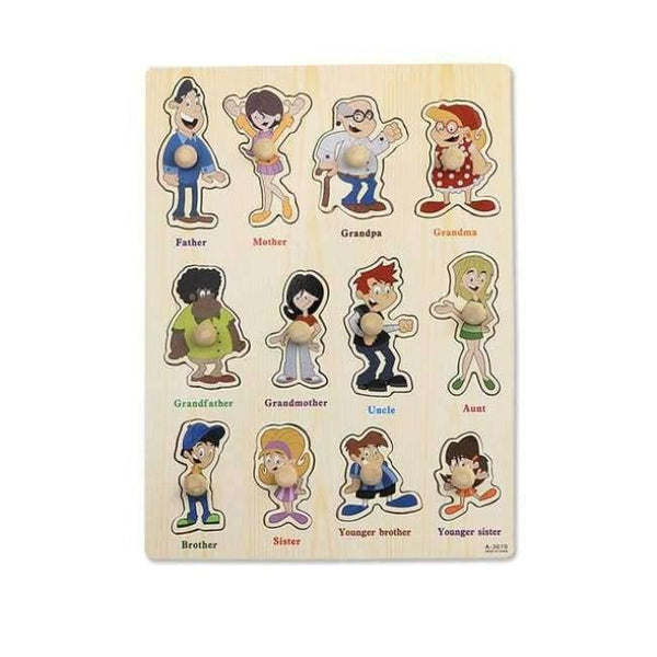 Planet Gates Chocolate Baby Toys Montessori wooden Puzzle/Hand Grab Board Set Educational Wooden Toy Cartoon Vehicle/ Marine Animal Puzzle Child Gift