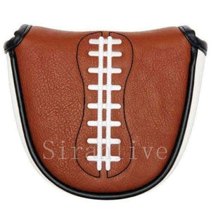 Planet Gates Chocolate Golf Mallet Head Cover Putter Cover with Magnetic Closure Golf Headcover  Free Shipping