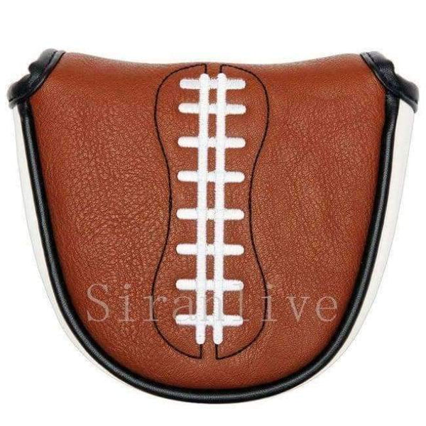 Planet Gates Chocolate Golf Mallet Head Cover Putter Cover with Magnetic Closure Golf Headcover  Free Shipping