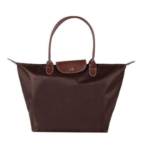 Planet Gates Chocolate / Small  30x23x12 cm Women Bags Shoulder Bag Handbag Waterproof Nylon Leather Beach bag Designer Folding Tote Bolsa Sac Feminina