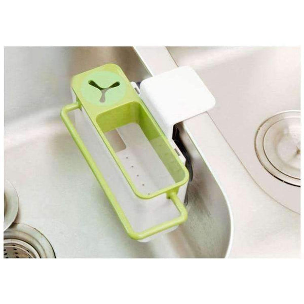 Planet Gates CHOICE FUN Suction Cup Cleaning Tool Kitchen Organizer Storage Rack Sink Dish Cloth Drain Holder Dry Dishwashing Sponge Holder