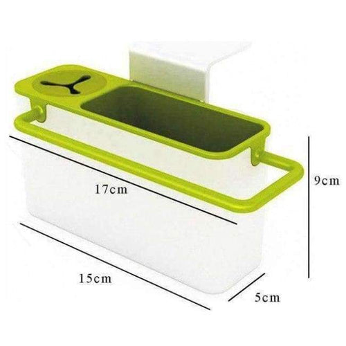 Planet Gates CHOICE FUN Suction Cup Cleaning Tool Kitchen Organizer Storage Rack Sink Dish Cloth Drain Holder Dry Dishwashing Sponge Holder