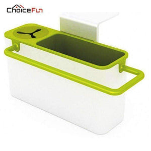 Planet Gates CHOICE FUN Suction Cup Cleaning Tool Kitchen Organizer Storage Rack Sink Dish Cloth Drain Holder Dry Dishwashing Sponge Holder