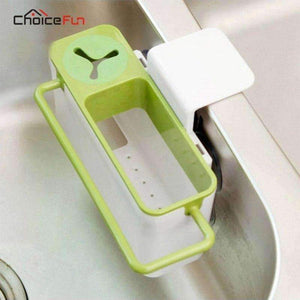 Planet Gates CHOICE FUN Suction Cup Cleaning Tool Kitchen Organizer Storage Rack Sink Dish Cloth Drain Holder Dry Dishwashing Sponge Holder