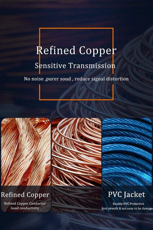 Planet Gates CHOSEAL DIY HIFI Speaker Cable Oxygen Free Copper Audio Cable for Car Audio Home Theater 14/16/18AWG Audiophile Wire